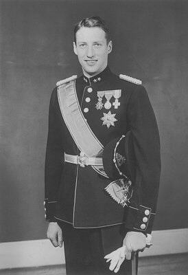 Harald V de Norvège - prince héritier